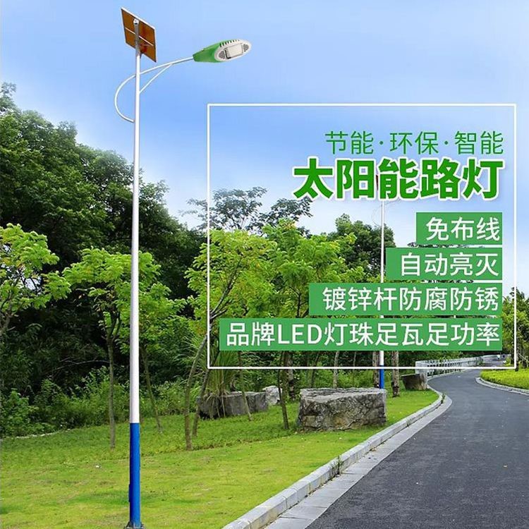 成都廠家直銷 火炬LED太陽能路燈 太陽能燈 戶外道路照明 庭院燈