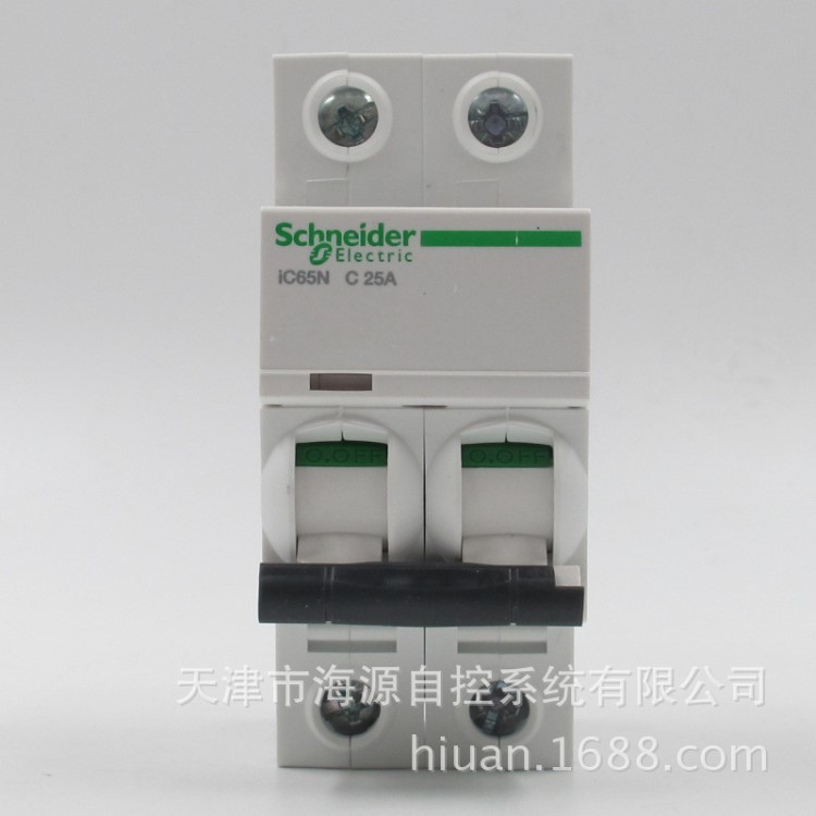 現(xiàn)貨schneider 施耐德A9F18225微斷 iC65N 2P C2微型開關保護器