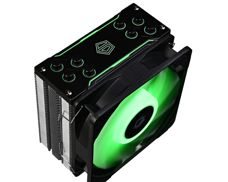 ID-COOLING SE-224RGB 115X/2011臺式機CPU四熱管塔式散熱器風扇