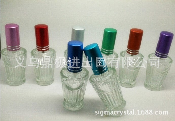 廠家直銷FX105便攜式空的玻璃香水瓶 噴霧香水瓶 散裝空瓶