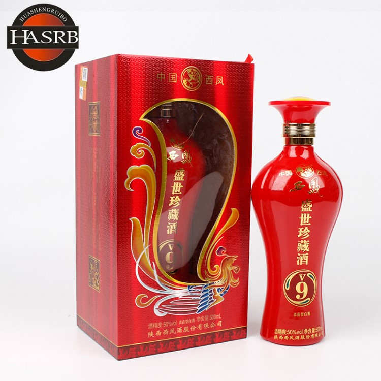 批發(fā)西鳳50°盛世珍藏V9濃香型西風(fēng)白酒陜西特產(chǎn)送禮可選招商加盟