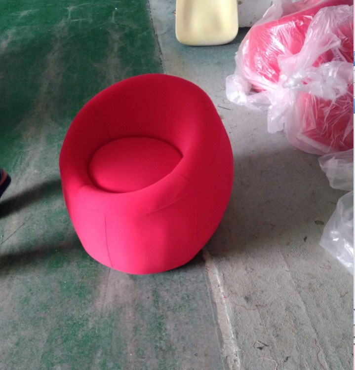 東莞迪佳家具批發(fā) 創(chuàng)意臥室小沙發(fā)布藝軟包舒適度佳