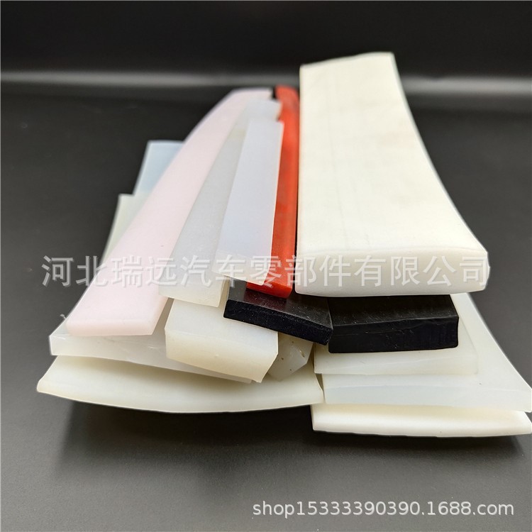 發(fā)泡硅橡膠密封條圓形實心U型e型矩形圓管耐高溫彩色高透明食品級
