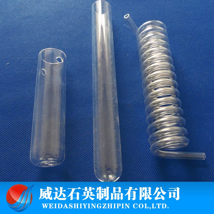 廠家定制耐高溫耐腐蝕石英玻璃儀器 異形磨口螺旋石英