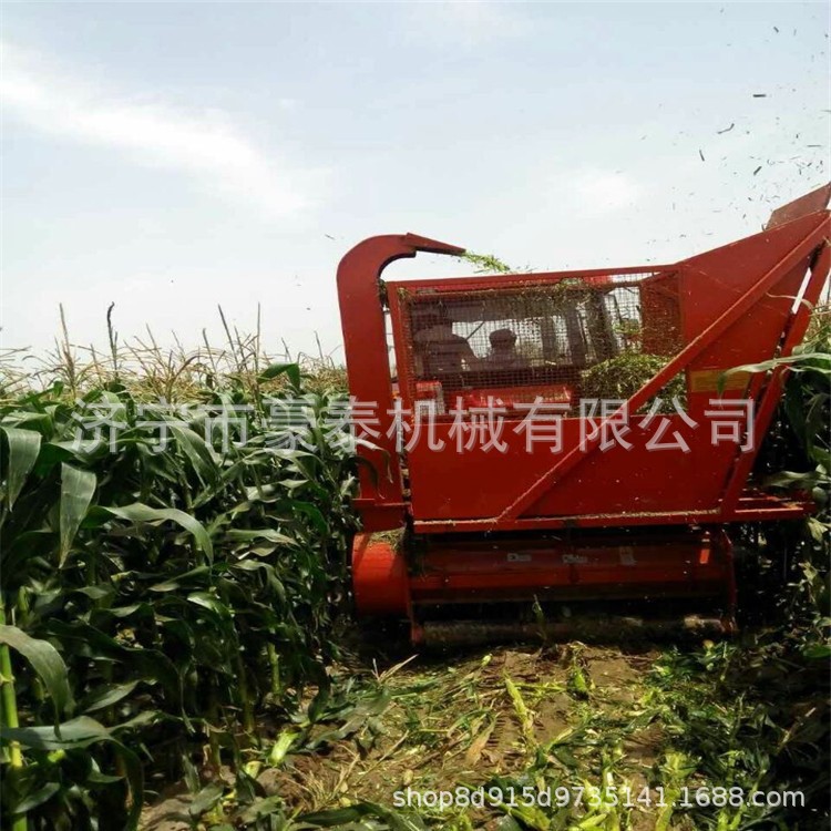 生產(chǎn) 大型粉碎收集回收機(jī) 小麥高粱農(nóng)作物收割機(jī) 15315178953