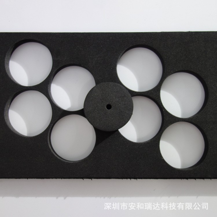 eva環(huán)保白色EVA泡棉腳墊防火背膠EVA泡沫地墊防滑黑色EVA加工定制