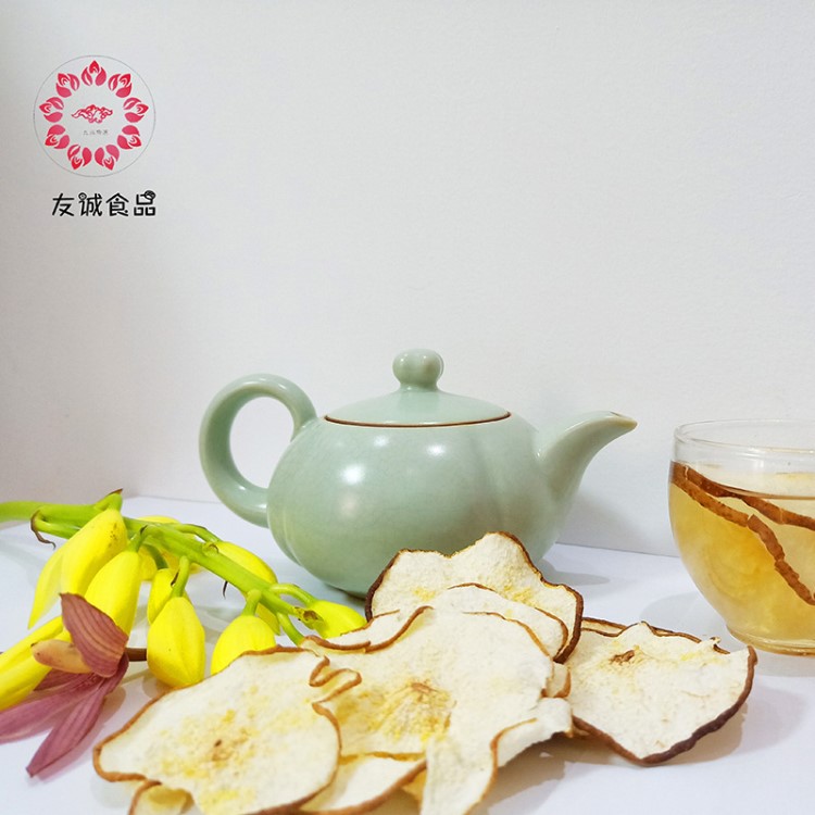 批發(fā)散裝梨片 梨子干茶 花茶 烘干水果茶新貨雪梨干廠家直銷
