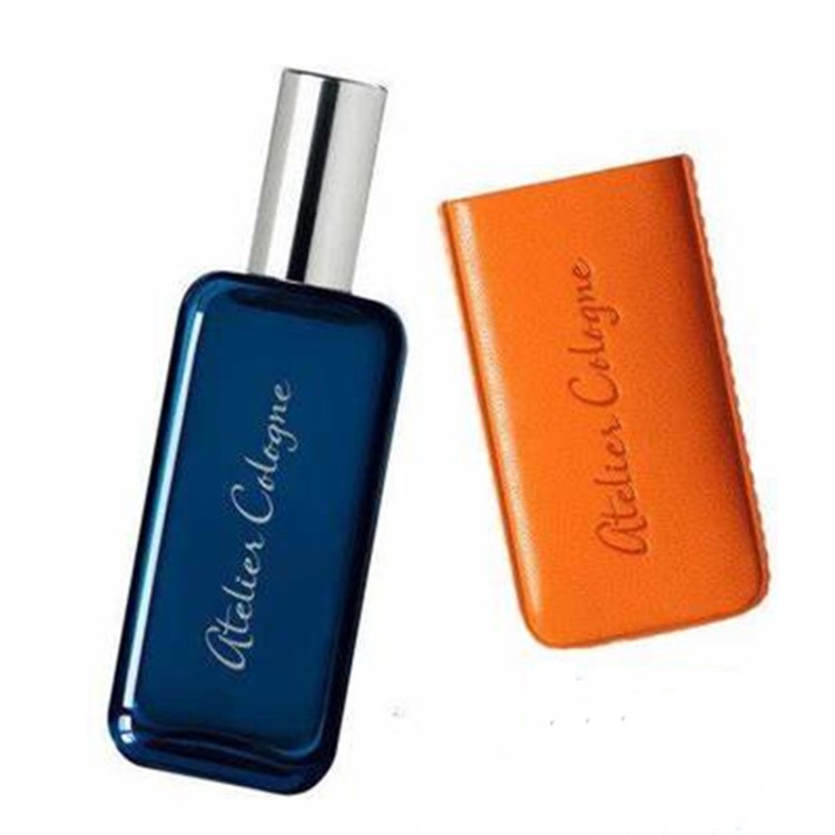 現貨銷售 適用歐瓏30ML香水皮套定制 全手工制做PU皮香水皮套