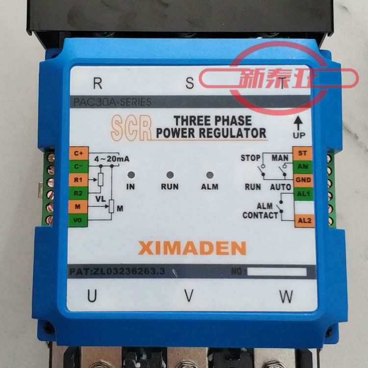 原裝XIMADEN希曼頓歐式風(fēng)格PAC30A-120A三相電力調(diào)整器