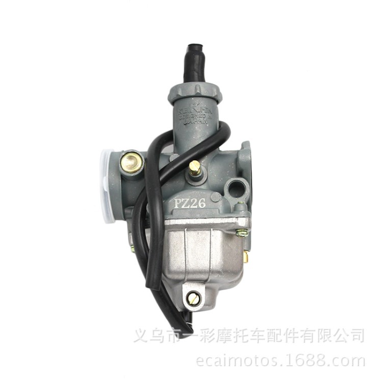 摩托車(chē)配件PZ26手動(dòng)風(fēng)門(mén)化油器CG125 150cc CARBURETOR適用HONDA