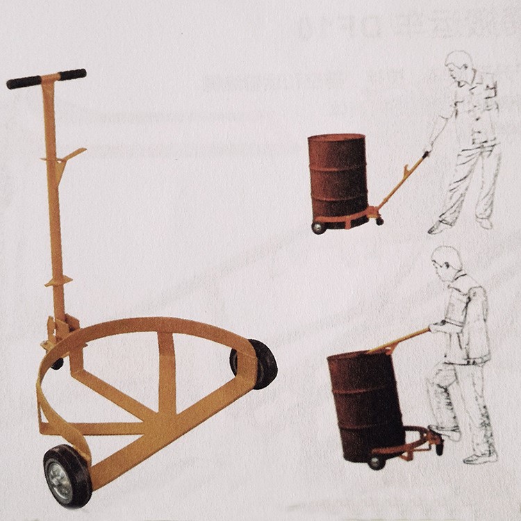 咬嘴油桶車,兩輪小推車，簡易搬運(yùn)車 油桶手推車 多款可選