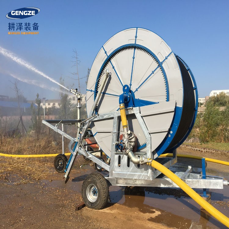 卷盤式噴灌機農用玉米小麥蔬菜澆水設備可移動式噴灌機