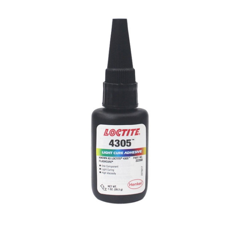 樂泰4305膠水 樂泰4305UV膠水 4305紫外線固化膠粘劑