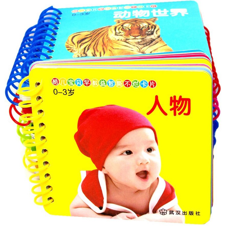 創(chuàng)意益智撕不爛書識(shí)字書 撕不破嬰幼兒童寶寶認(rèn)知卡片早教玩具