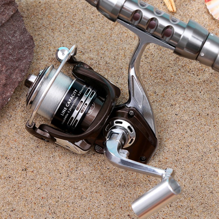 米卡諾全金屬漁輪11軸無間隙魚線輪海釣磯竿路亞海竿遠拋紡車輪