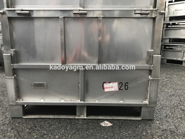 循環可折疊不銹鋼304 IBC液體折疊罐