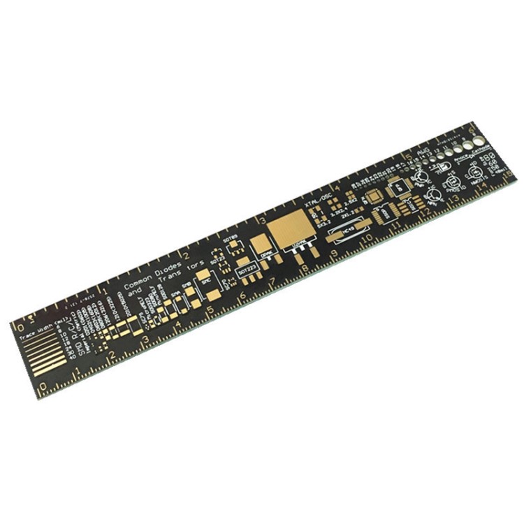 PCB Ruler PCB尺子電路板尺子沉金封裝單位 工程用電子工程師伴侶