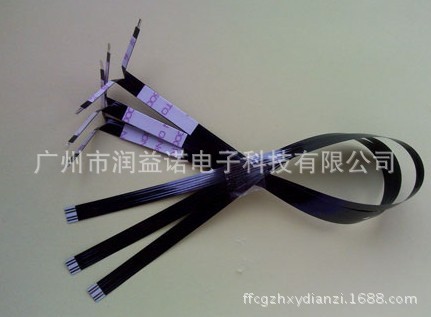 FFC扁平線/各類型號/FFC常規線/FFC加工線，黑色膠膜FFC