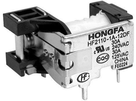 深圳宏發大功率繼電器HF2110-1A-12DT