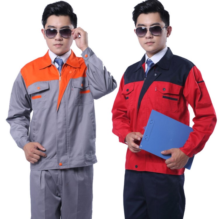 汽修工作服福州工廠(chǎng)廠(chǎng)服勞保用品工作服機(jī)修服焊工服電焊服定做