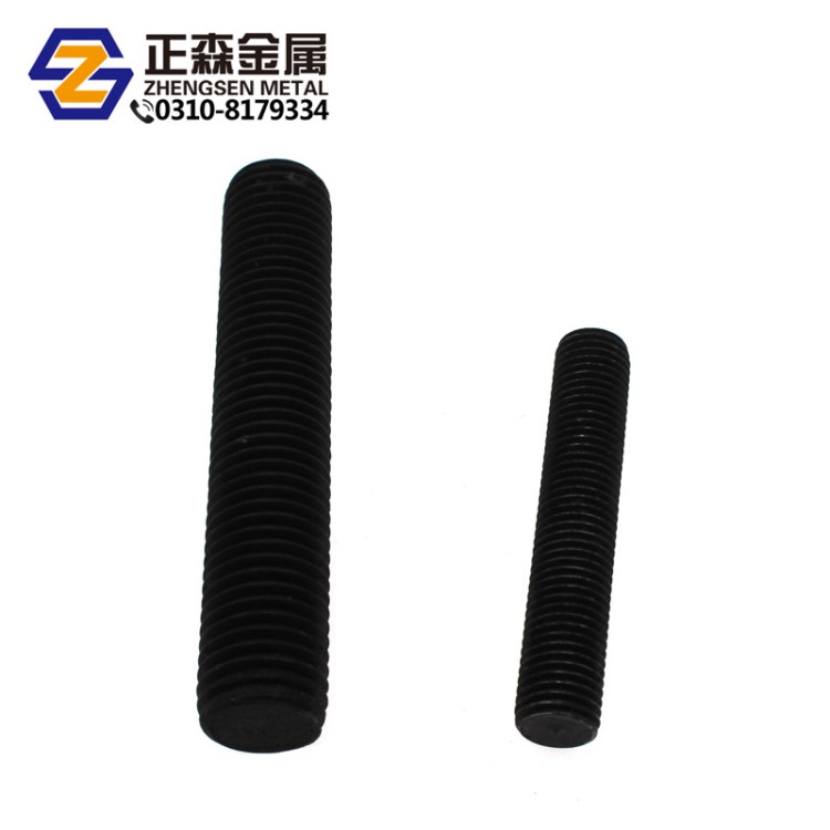 正森金屬 生產(chǎn)廠家 現(xiàn)貨 高強(qiáng)度全扣絲 全螺紋絲桿 牙條 8.8級(jí)