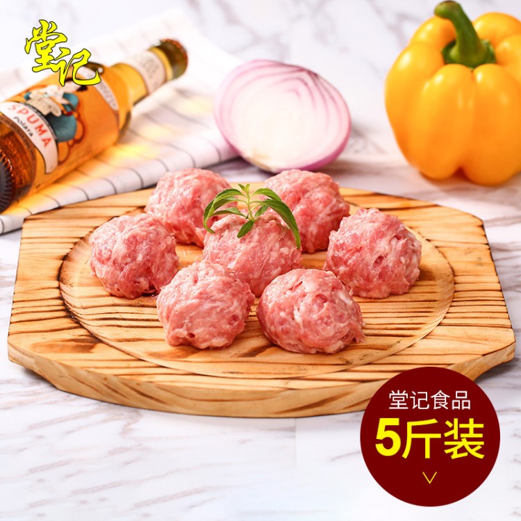 關(guān)東煮食材 肉類凍品 手工豬肉丸 手打瘦肉丸 速凍肉制品