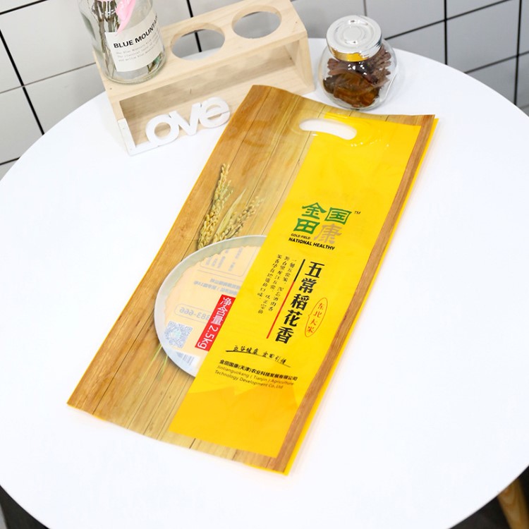 廠家直銷各種規(guī)格重量包裝手提袋大米袋定制設(shè)計(jì)打樣logo批發(fā)