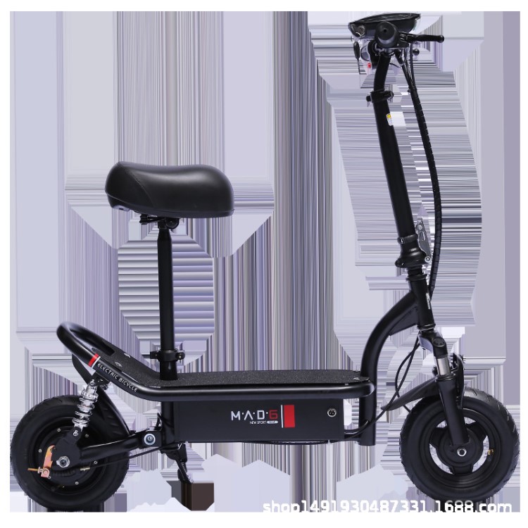 折疊女士迷你電動(dòng)車小螞蟻電動(dòng)滑板車電動(dòng)自行車小型電瓶車代步車