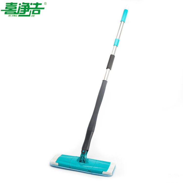 TV新款產(chǎn)品 轉(zhuǎn)動擰水 免手洗折疊平板拖 自動擰水拖把 twist mop