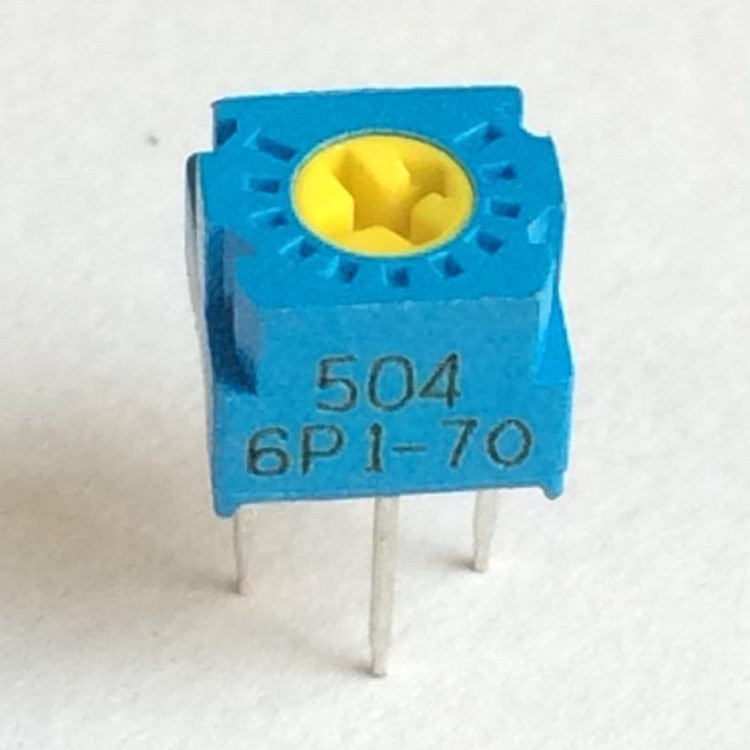 供應TOCOS可調精密電位器 GF063P1B504 500K單圈碳膜電位器