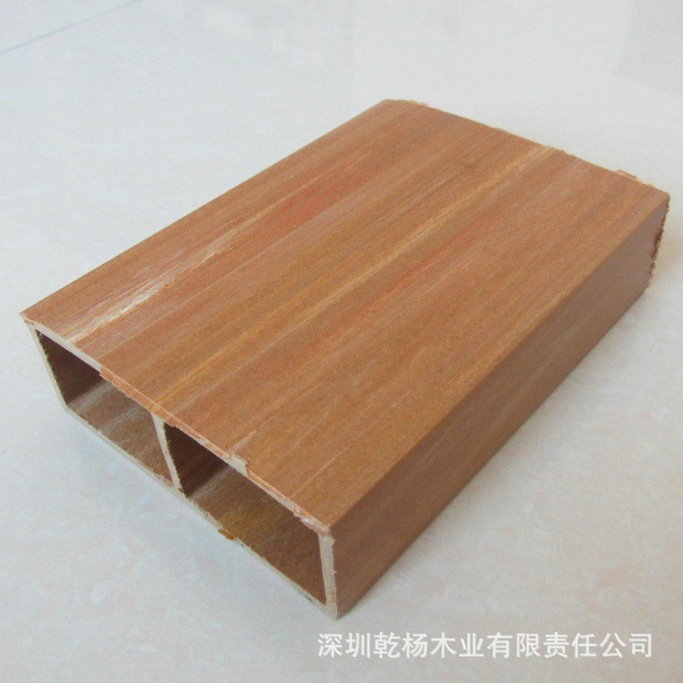 新配方生態(tài)木方通 100*35 廠家直銷(xiāo) 玄關(guān)隔斷 竹木纖維墻面板