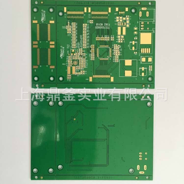 苏州PCB线路板厂加急打样 刚性双面覆铜电路板 绿油白字 无铅喷锡