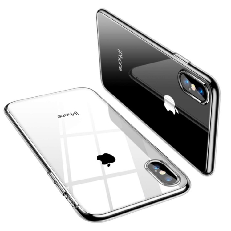 適用iphoneXs手機(jī)殼 電鍍素材蘋果8保護(hù)套 透明防摔iPhone7手機(jī)殼