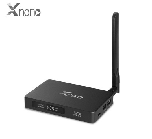 安卓 Xnano X5 1+8G 带蓝牙4.0 4核高清网络播放器机顶盒