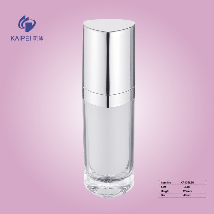 30ml 三角形亞克力乳液瓶系列 精華瓶 KP133L30