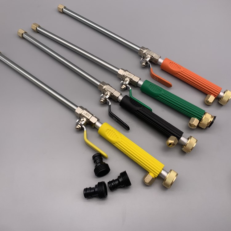 TV跨境Water jet 高壓沖洗洗車(chē)水槍 花園水槍 增壓長(zhǎng)柄水槍頭工廠