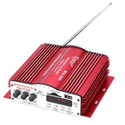 kinterMA200amplifier USB/SD/FM數(shù)碼DC12V功放