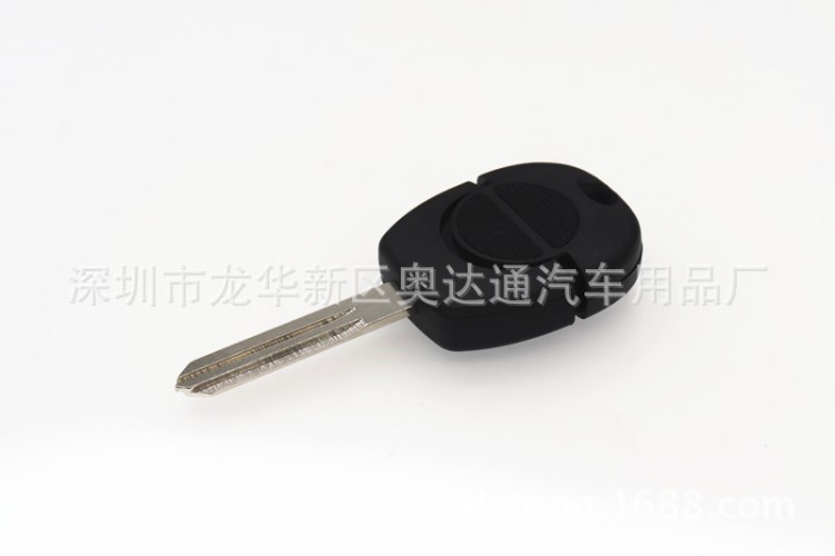 車鑰匙殼 適用于 尼桑遙控鑰匙胚不帶翅 奇駿 逍客智能鑰匙殼
