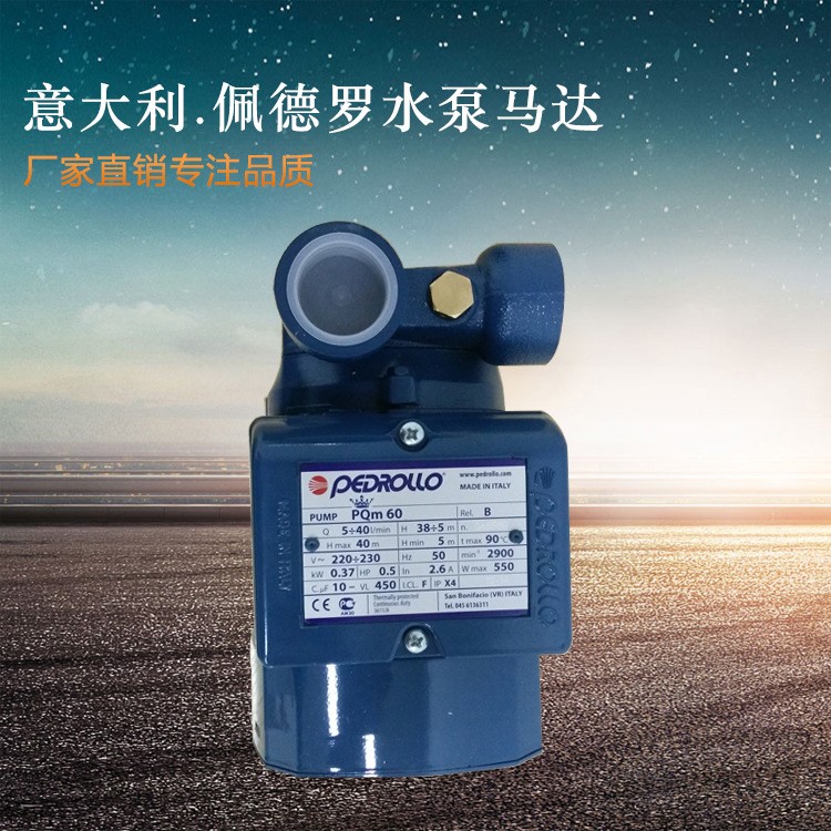 可批發(fā)CP130意大利.佩德羅水泵馬達(dá) 性能優(yōu)良電動(dòng)機(jī)三相交流水泵