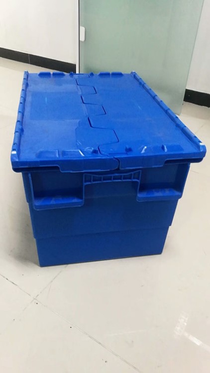 周轉箱可插式塑料包裝箱物流圍板箱折疊塑膠箱收納盒子塑料工具箱