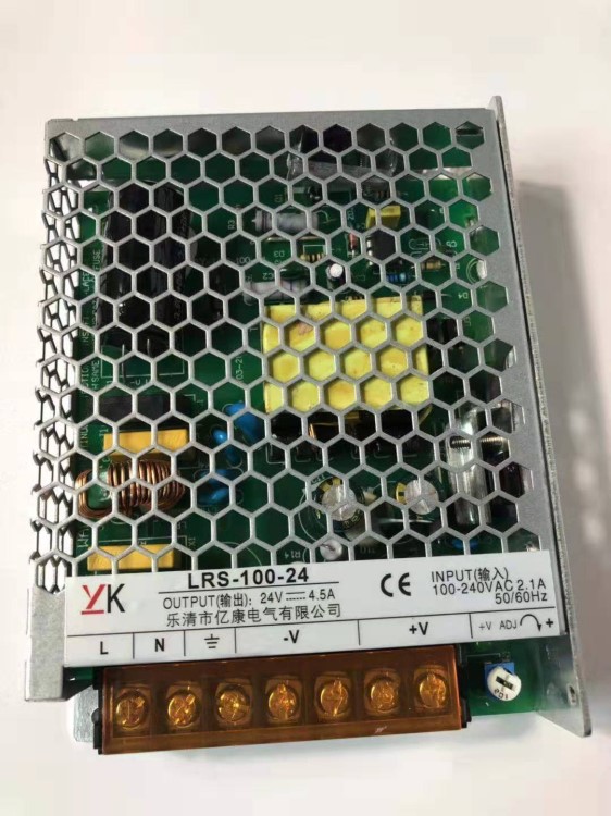 開(kāi)關(guān)電源S-100-24單組輸出24V4.2A100W小區(qū)監(jiān)控通訊電源開(kāi)關(guān)