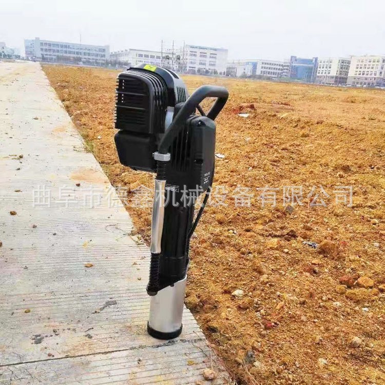  性能穩(wěn)定打樁機(jī) 大棚蔬菜立柱打樁機(jī) 地基鐵路建筑打樁機(jī)