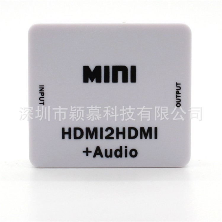 HDMI音頻分離器 HDMI to HDMI + Audio Extractor HDMI解碼器