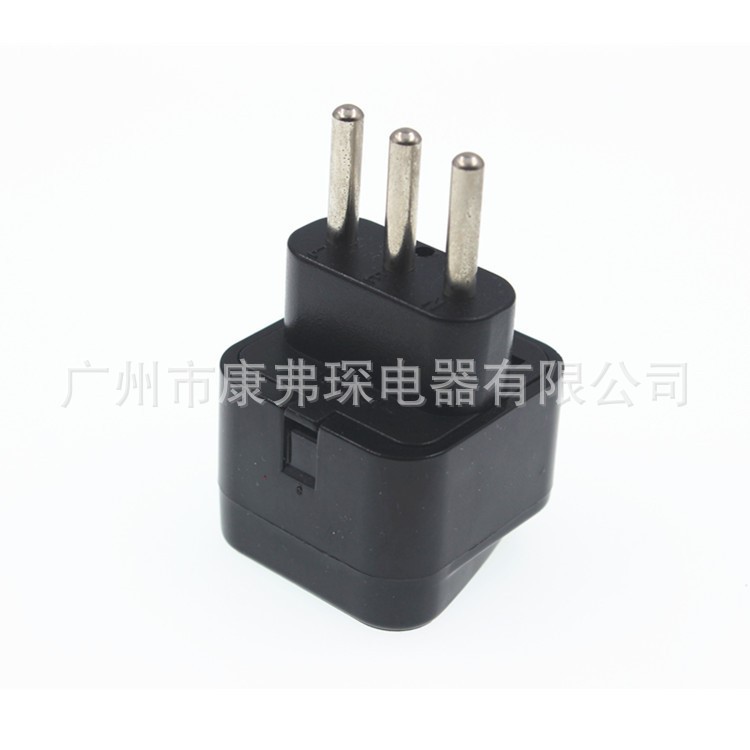 轉(zhuǎn)換意大利插座 萬用意大利三極轉(zhuǎn)換插座  意大利旅游插座