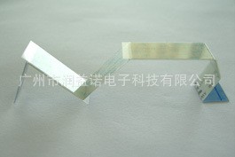 FFC鍍金線，分線加工，包鋁鉑，包醋酸布，穿轉軸線，折疊線