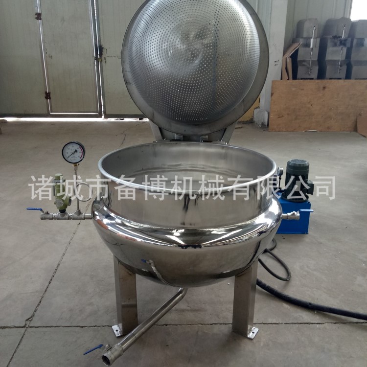 供應備博機械大型多功能炒菜鍋 商用大型高壓蒸煮肉鍋