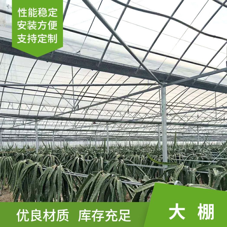 保温花卉水果大棚 可定制热镀锌农业大棚 家禽畜牧养殖草莓大棚