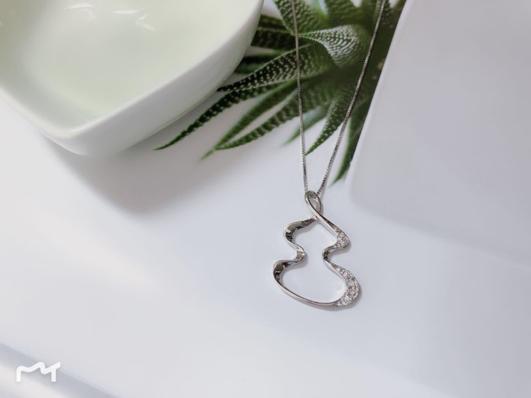 真品925銀葫蘆福祿吊墜項鏈，深圳銀首飾批發(fā)代理加工廠家直銷