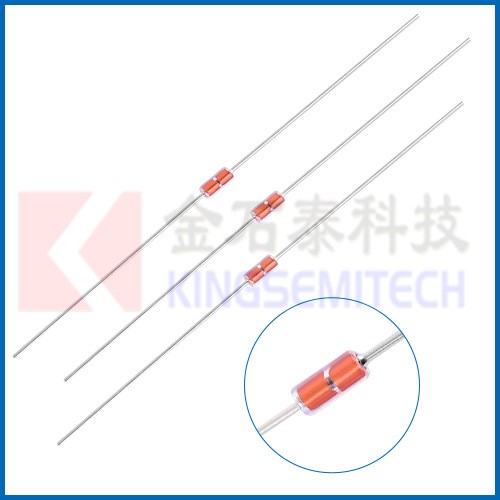 50K3950/3977轴向玻封NTC热敏电阻MF58高精度TG503