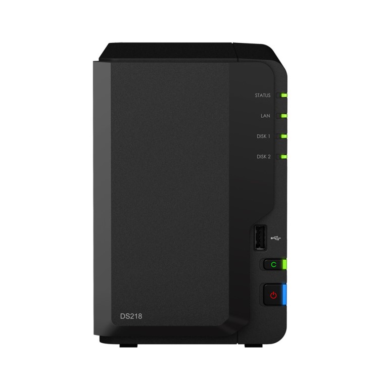 Synology群暉DS218 家用網絡存儲服務器NAS云存儲